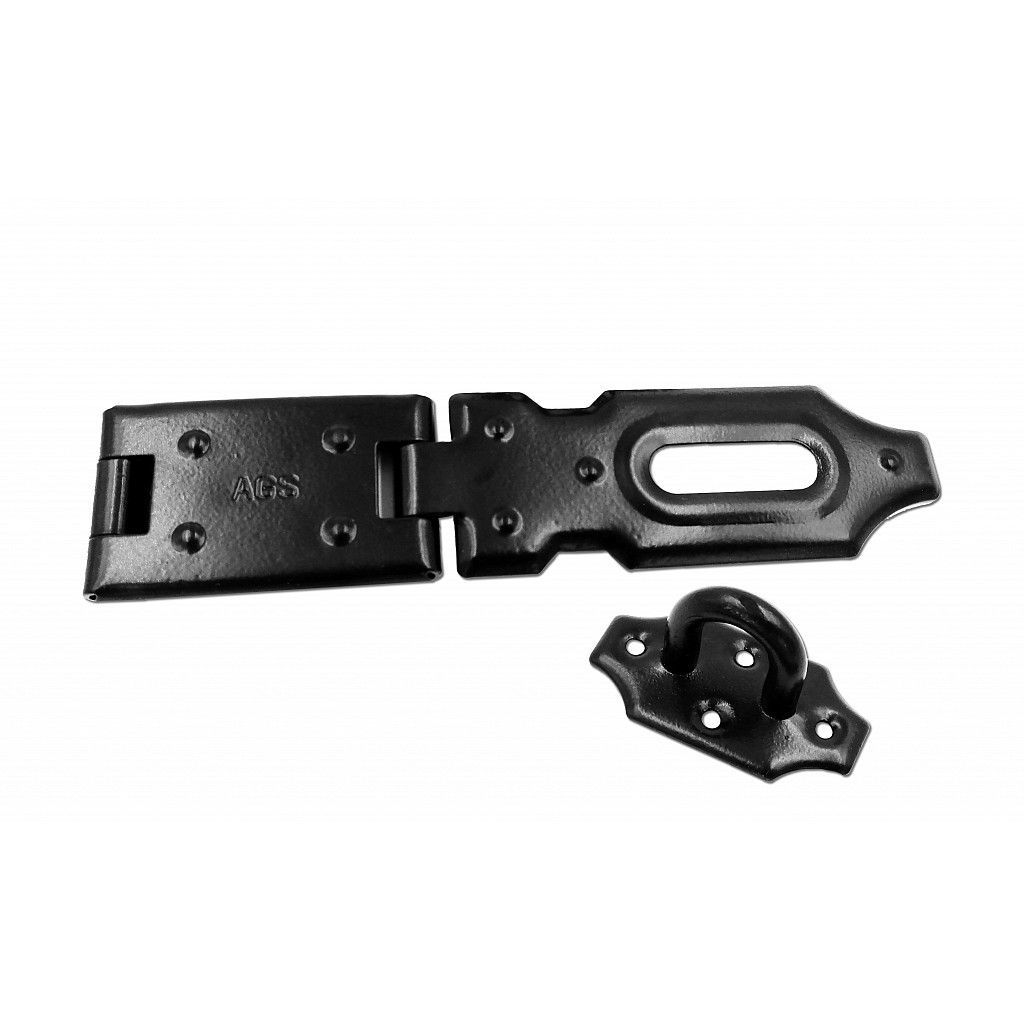 Petlice AGS 120mm Lak černá