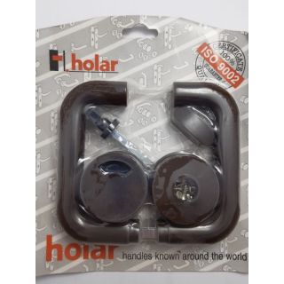 Dveřní klika HOLAR H 02 s ukazatelem Hnědá DOPRODEJ