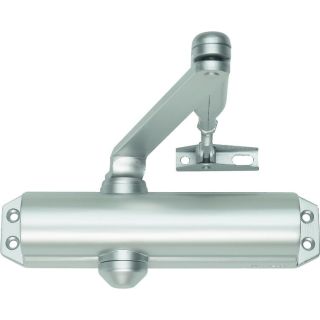 Dveřní zavírač s lomeným ramínkem FAB DC120 EN2/3/4 Stříbrný