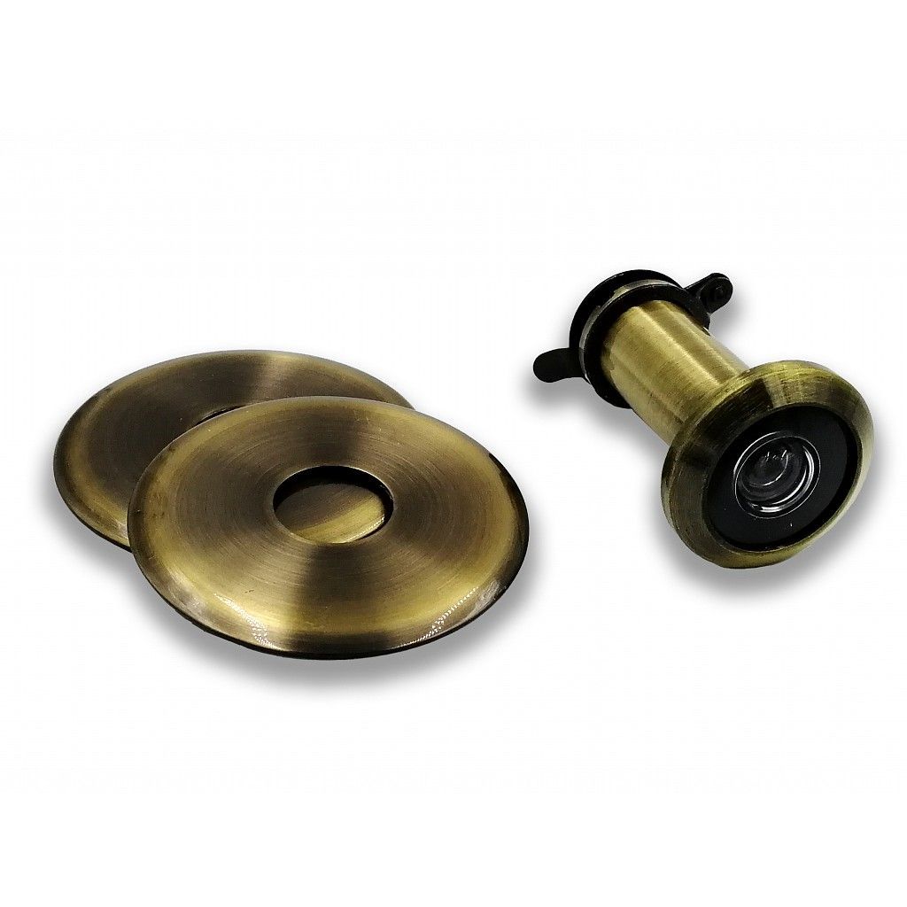 Průhledítko kukátko kompletní 35-55mm Bronz