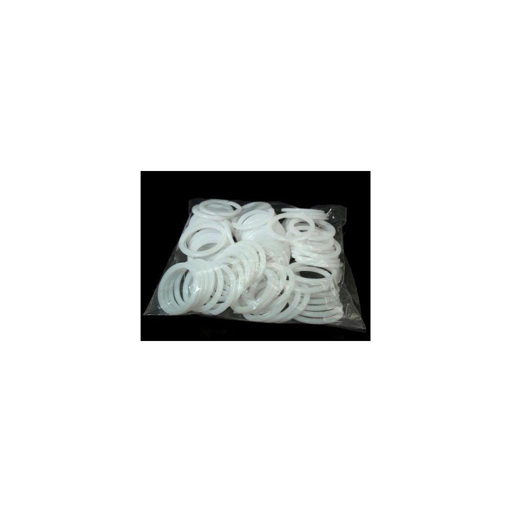 Záclonový kroužek JESAN 34mm Plast plochý