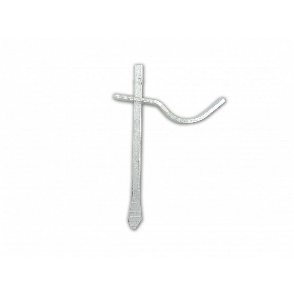 Zednická skoba 160mm Zinek