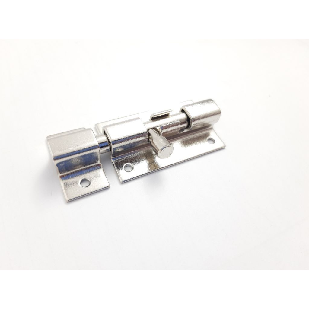 Zástrč hranatá F2-50x32mm Nikl