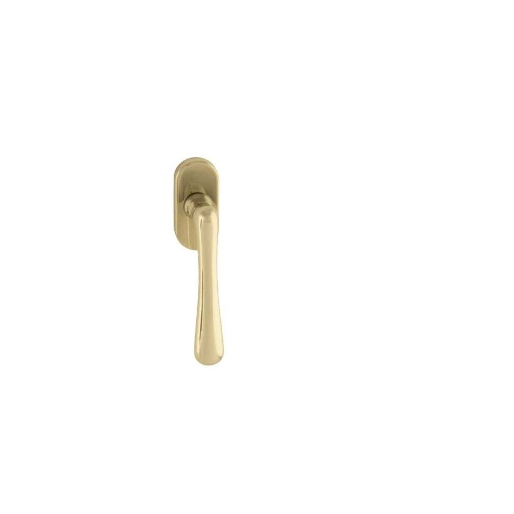 Klika balkonová euroklika COBRA  Elegant 7x7mm Leštěná mosaz