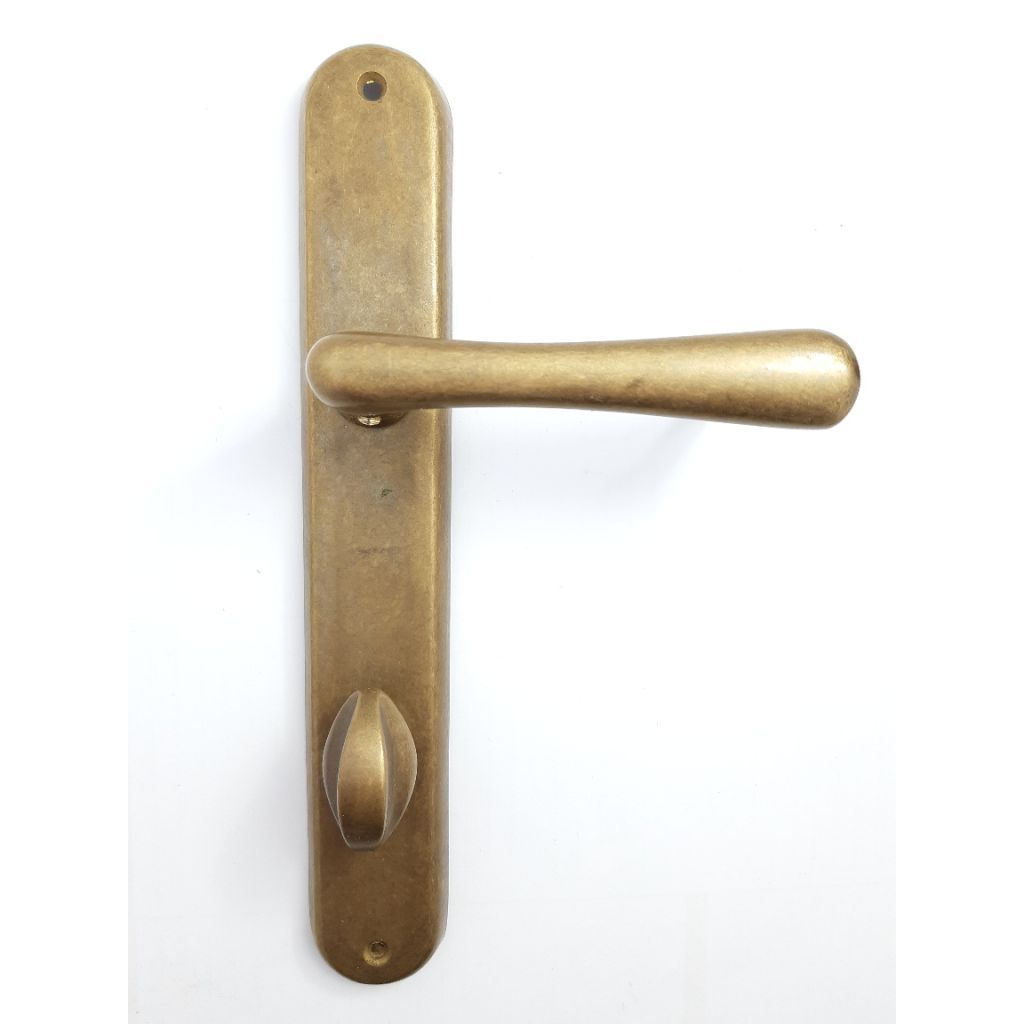 Dveřní kování COBRA Elegant klika-klika WC90 Staromosaz