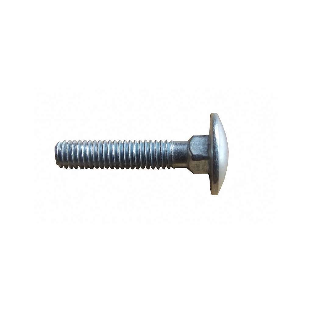 Šroub vratový M6x25 DIN 603 4.8 Zinek