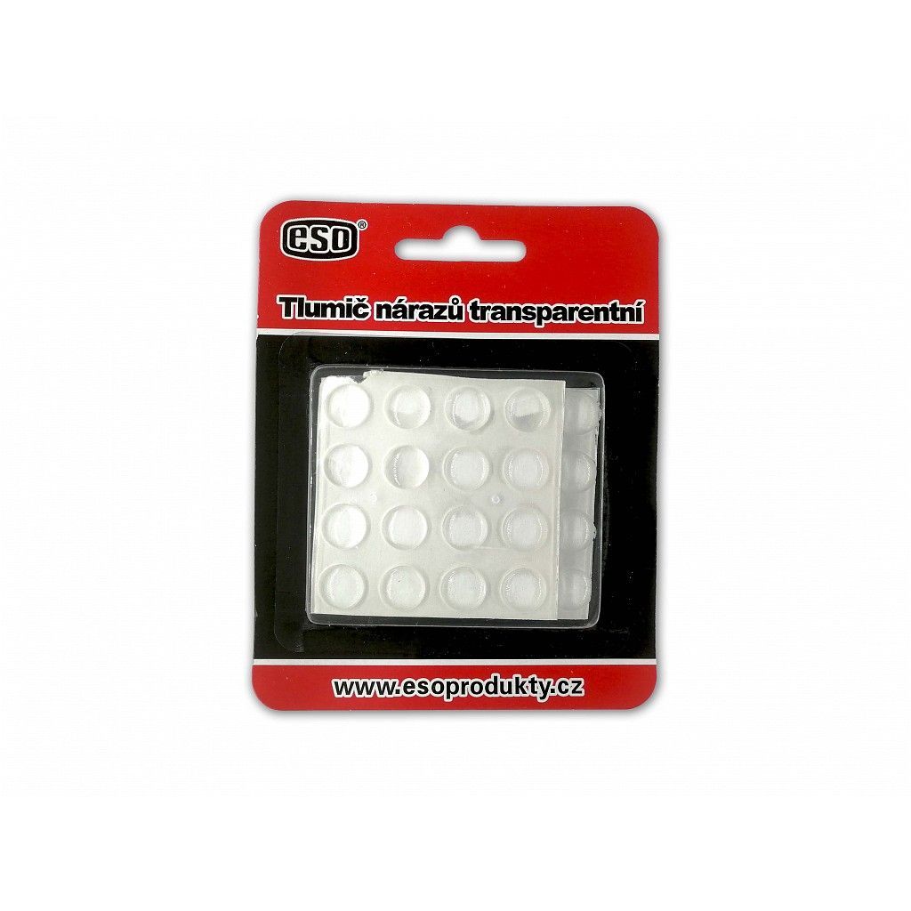 Tlumič nárazů čočka průměr 10x3mm Transparent