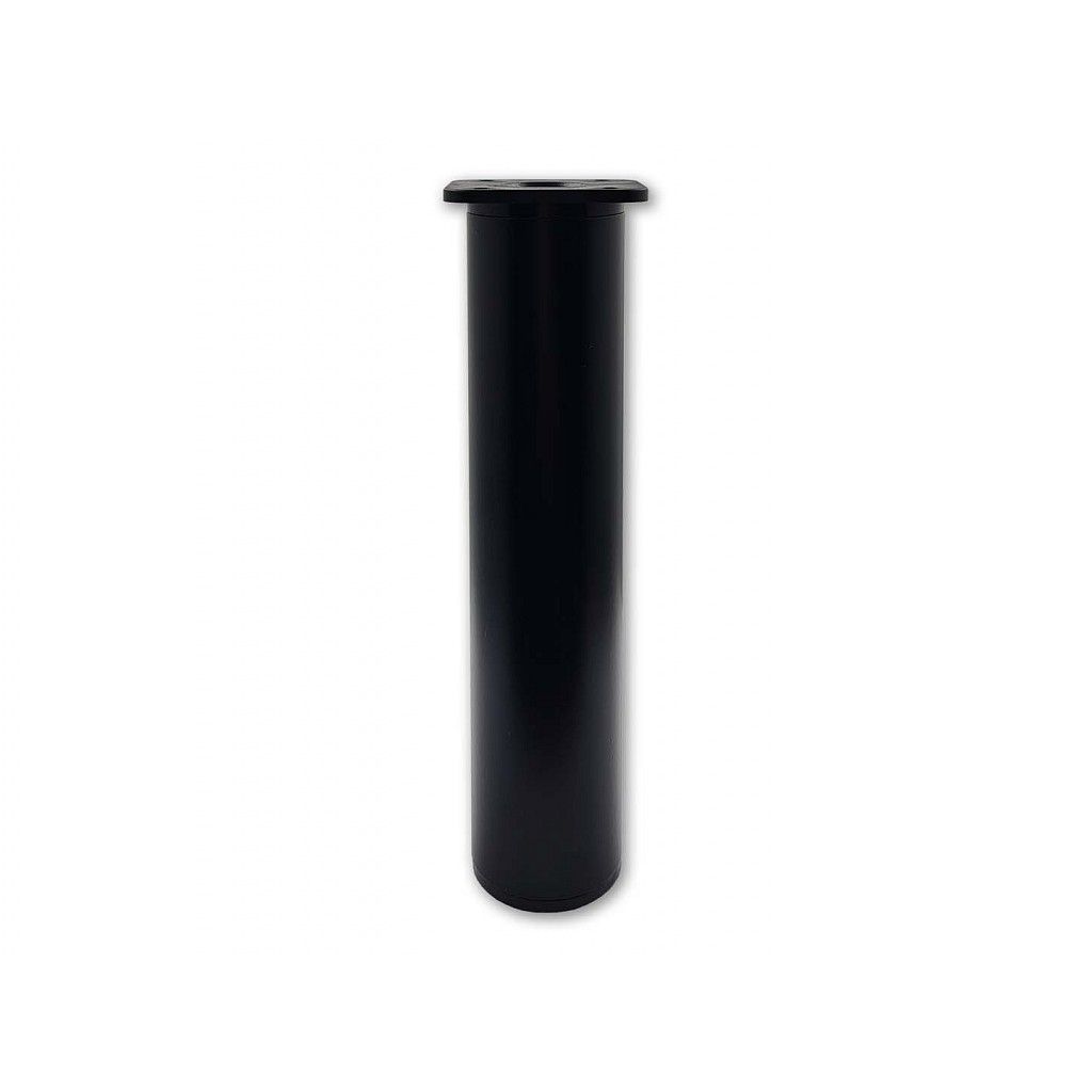 Nožka průměr 40x200mm Al rektifikační Černá matná