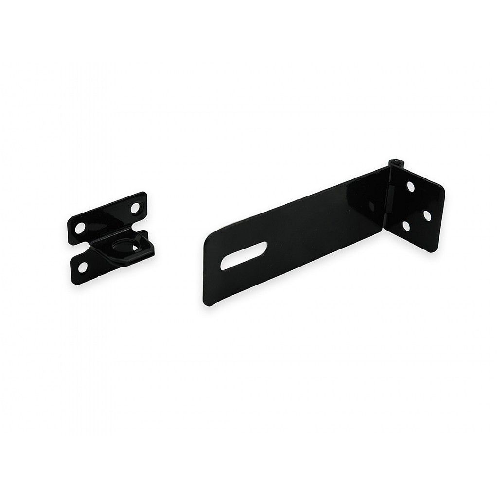 Petlice MINI 125x38x2mm Černý lak