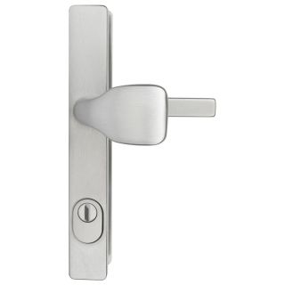 Masivní hliníkové bezpečnostní kování RICHTER R.104.ZA.72.F1.TB3 madlo-klika s překrytím vložky