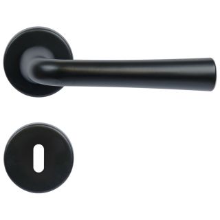 Dveřní kování RICHTER RK.LOPAR.BB.CE Černá matná