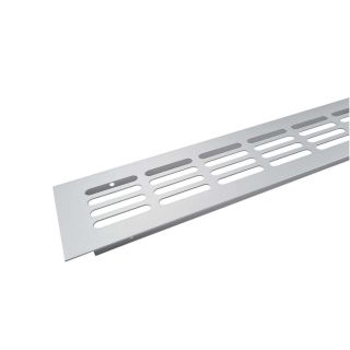 Větrací mřížka 80x250mm hliník Stříbrná