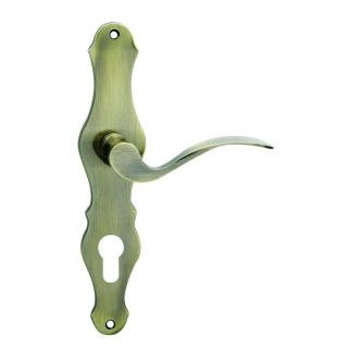 Dveřní kování COBRA Münster klika-klika PZ90 Bronz česaný