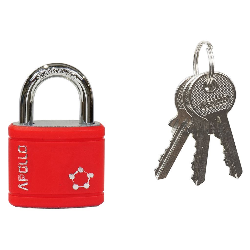 Visací zámek RICHTER RV.APOLLO.35 Červená