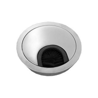 Průchodka kabelů průměr 60mm Chrom satén