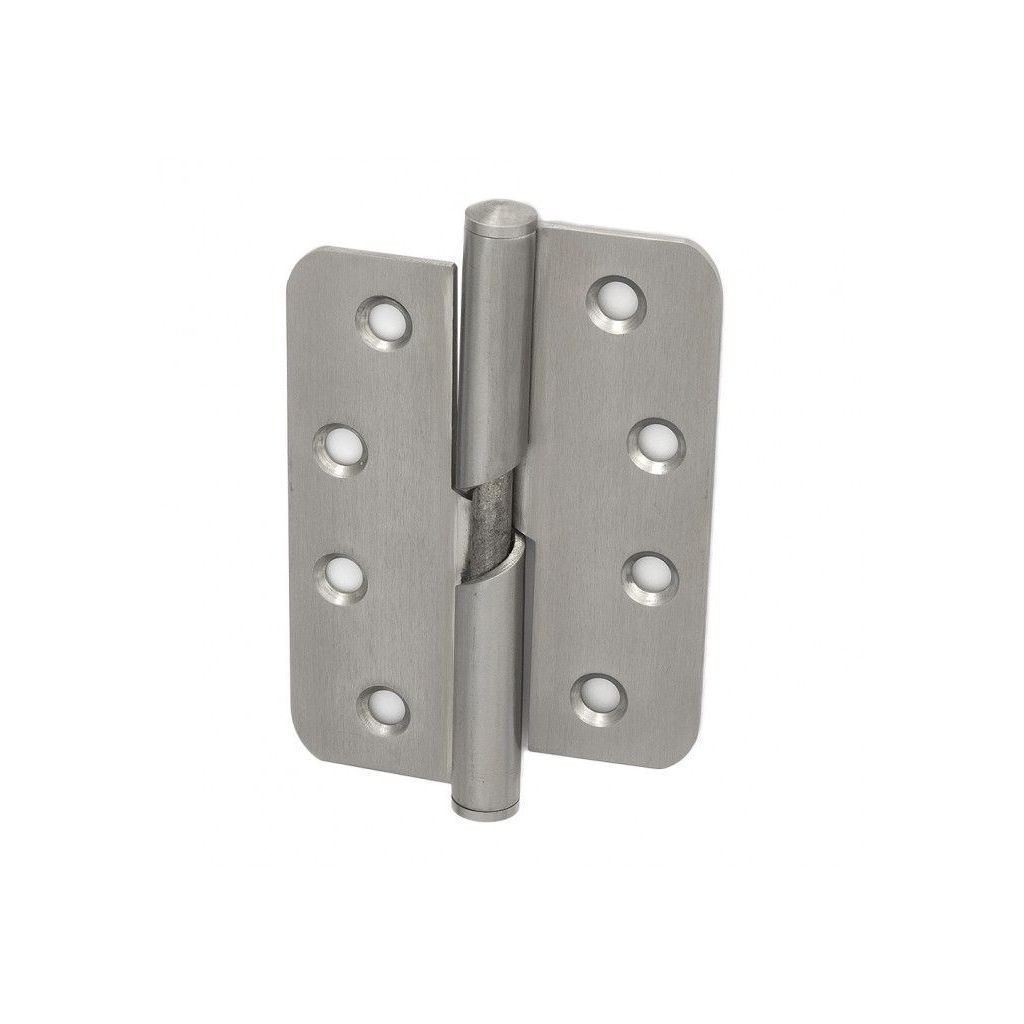 Dveřní pant Levý 04 101x76 mm samozavírací pro PRAVÉ dveře  NEREZ