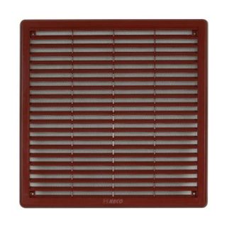 Mřížka-krytka HACO 200x200 síťovina Hnědá